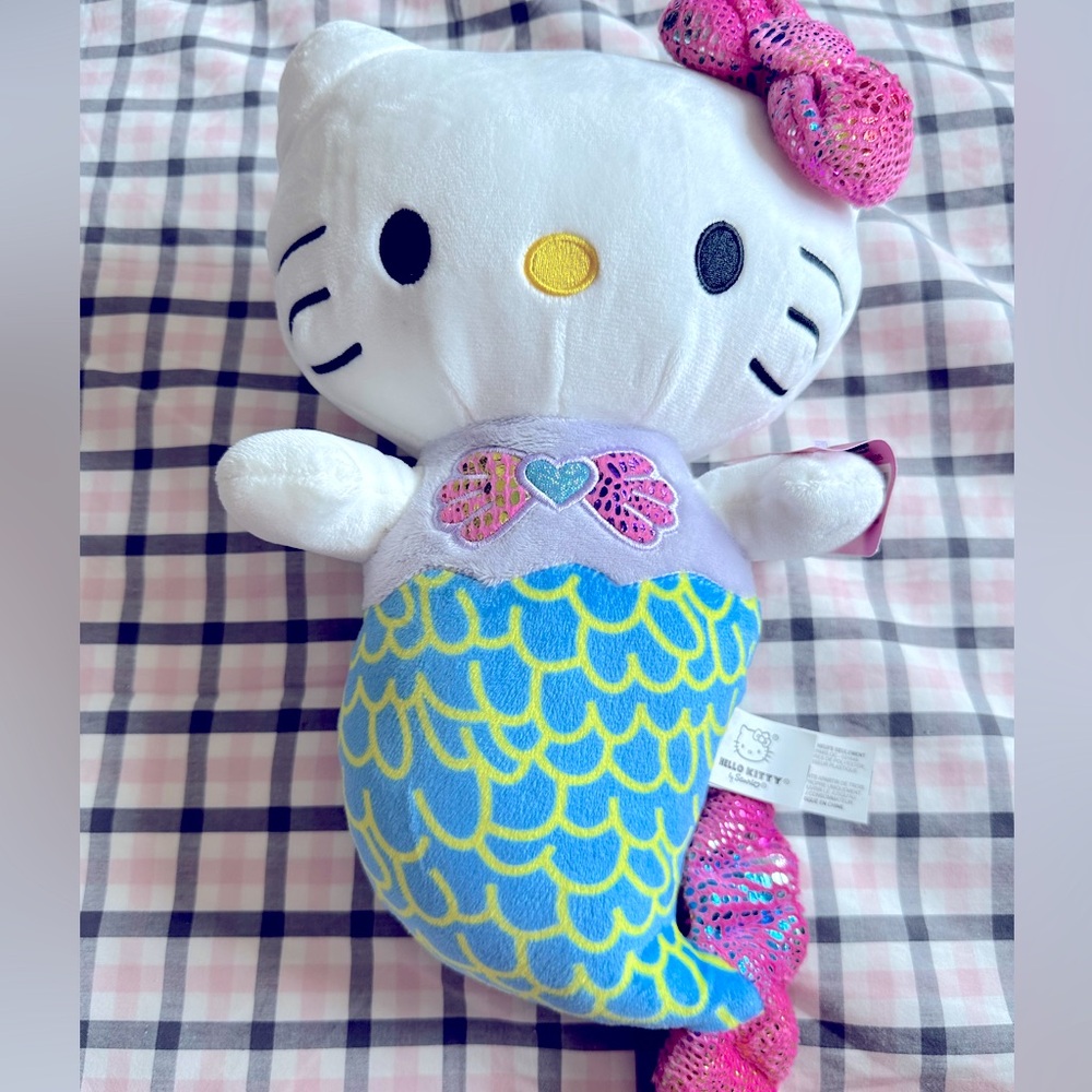 Hello Kitty Mermaid Plush, 14 inch high. Excellent condition.